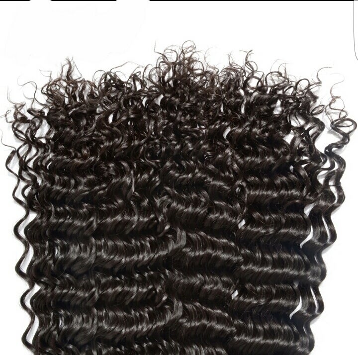 Deep wave human hair