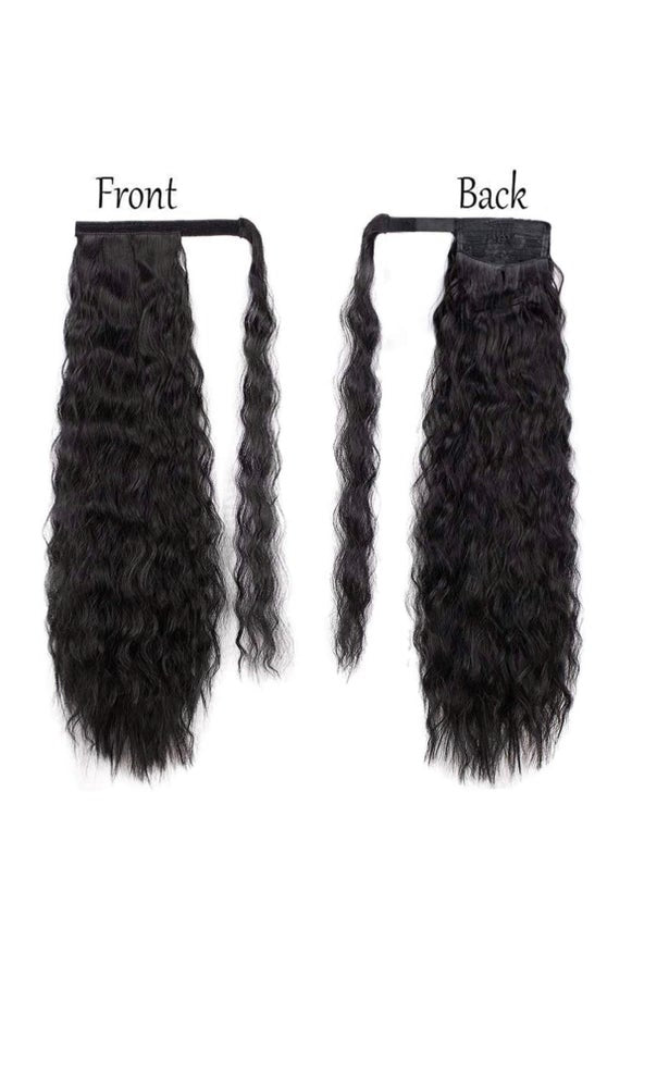Loose Curly Ponytail