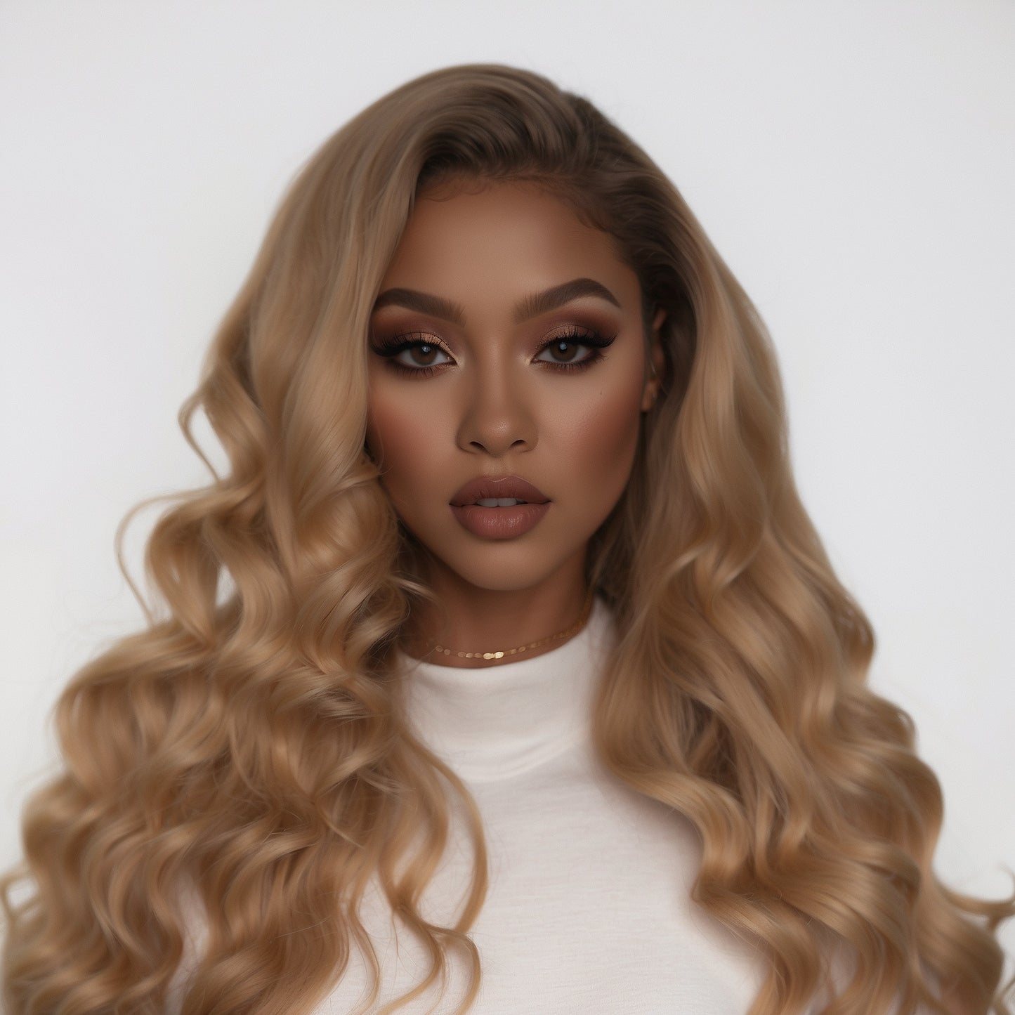 Blonde Straight Full lace wig