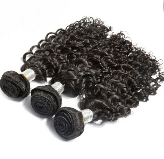Deep wave human hair