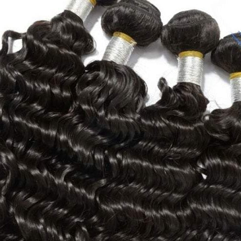 Deep wave human hair