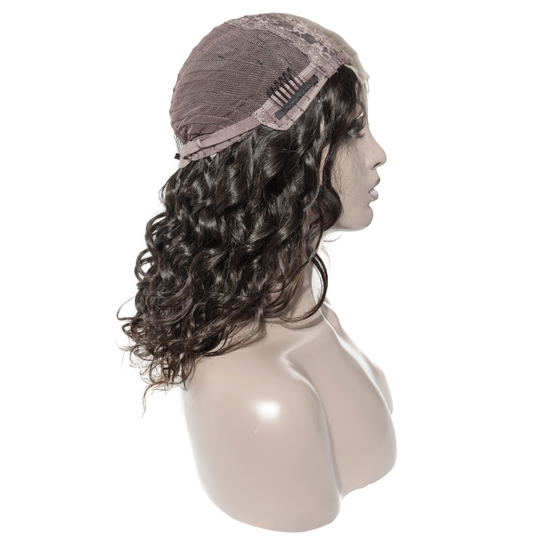 Natural Wave closure Wig