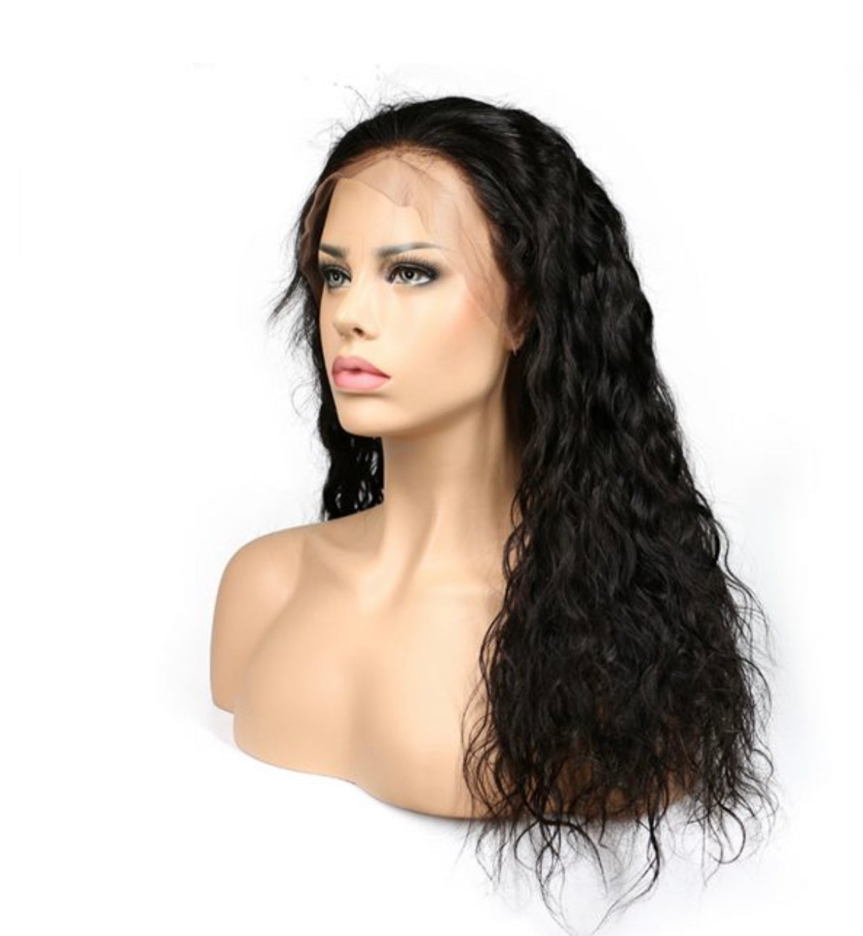 Natural Wave lace front Wig