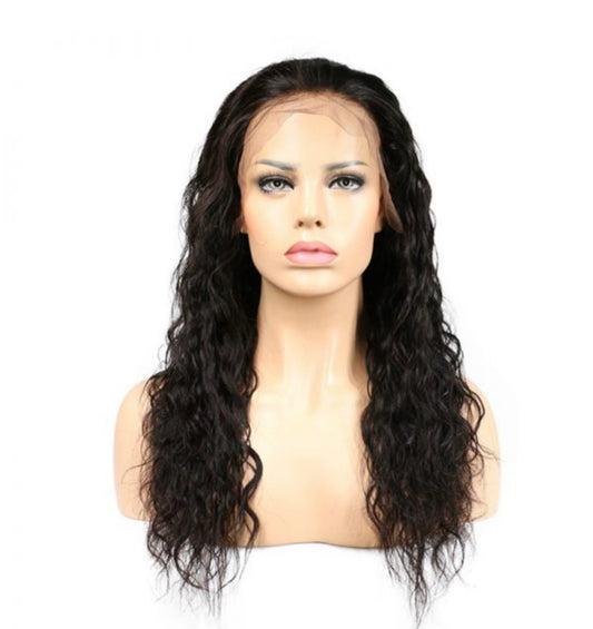 Natural Wave lace front Wig