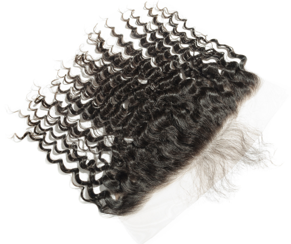 kinky curly frontal  lace