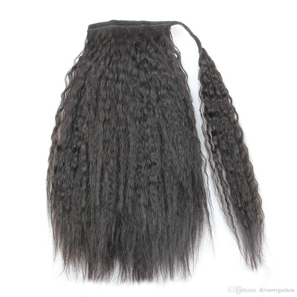 Kinky Straight ponytail